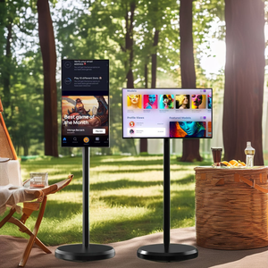 LCD LED Long Battery Life Rechargeable 24 Inches Smart Touch Screen Wireless Android Interactive Display <b>Portable</b> <b>TV</b> <b>Portable</b> De - Product Image 4