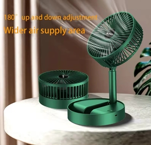 Mát Thiết Kế Xách Tay USB Có Thể Sạc Lại Gấp Kính Thiên Văn Bảng Fan Có Thể Điều Chỉnh Chiều Cao Máy Tính Để Bàn Fan Mạnh Mẽ Gió - Product Image 2