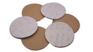 태양 수도 B312T 알루미늄 산화물 연마 도구 금 연마 사포 후크 및 루프 모래 종이 샌딩 디스크 - Product Image 4