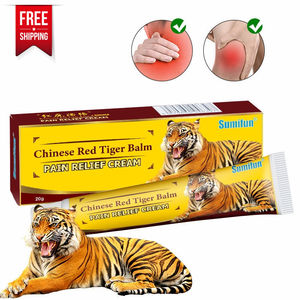 Gratis pengiriman balsam harimau merah Tiongkok untuk cedera yang disebabkan oleh aktivitas berlebihan kronis jangka panjang krim pijat postur tubuh buruk - Product Image 2