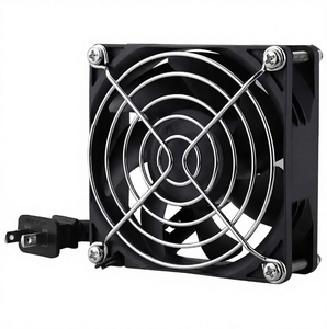 מאוורר קירור לארון שרתים 100V-240V AC בעל מהירות משתנה, זרימת אוויר גבוהה, לארונות מחשבים, מחשבי כרייה, מעבדים, כרטיסי מסך ומכשירי AV. - Product Image 4