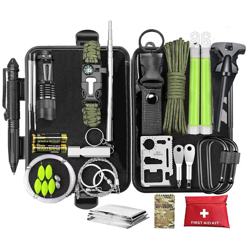 Jetshark Outdoor Reizen Kampeeraccessoires Wandelen Nood Survival Kit EHBO Uitrusting Uitrusting Sos Survival Kit Set