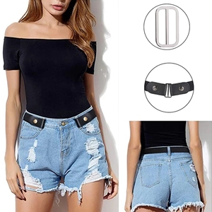 Cinturones de cintura de fuerza elástica invisibles sin problemas para niñas, cinturones de pantalones sin hebilla para mujeres y hombres, venta al por mayor - Product Image 3