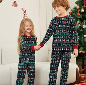 Conjuntos de Pijamas de Natal para a Família, Roupas Iguais para o Ano Novo, Pijamas em Xadrez para a Família - Product Image 3