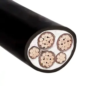 6mm 10mm 16mm kawat baja berselubung Multi Core kabel terisolasi PVC bawah tanah lapis baja