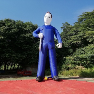 Modello Gonfiabile Gigante di <span class=keywords><strong>Michael</strong></span> <span class=keywords><strong>Myers</strong></span>, Personaggio Horror Gonfiabile per Halloween, Decorazioni per Esterni, Giardini e Centri Commerciali - Product Image 2