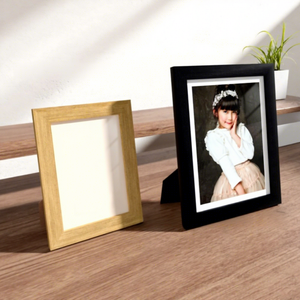 Cornice Portafoto Semplice in Legno Artificiale, Ornamenti all'Ingrosso, Cornice Rettangolare <span class=keywords><strong>da</strong></span> Tavolo o <span class=keywords><strong>da</strong></span> Parete - Product Image 3