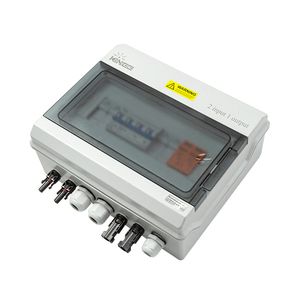 Kinee 2-en-1 Boîte de combinaison solaire extérieure IP65 certifiée CE étanche à la poussière avec 1000V2P DC en matériau ABS durable - Product Image 4