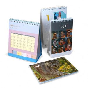 Calendrier de bureau mural A5 personnalisé 2026 2027 – Calendrier de table à feuilles mobiles sur chevalet - Product Image 3
