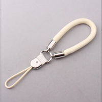 Cordon de téléphone simple en polyester, polyvalent pour l'extérieur, anti-perte, porte-clés universel, sangle pour bouteille d'eau, cordon pour tasse à poignée courte