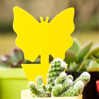 Strosen Plug-in Garden Insect Control Fly Killer Sticker Sticky Trap Outdoor Waterproof Glue Trap Sticky Board Sticky Trap