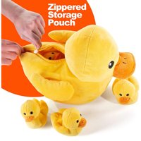 Jouet en peluche personnalisé brodé en gros, canard en peluche mignon, fabricant de jouets en peluche, promotion en gros, jouet pour enfants