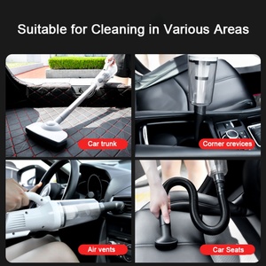 Aspirateur à main sans fil alimenté par batterie avec chargeur USB, portable pour la maison, pour sols, tapis, aspirateur sans fil pour voiture - Product Image 6