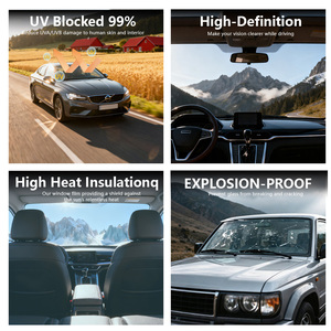 Wesun NANO-35HD Haute Qualité Nano Céramique PET Voiture Solaire Fenêtre Teinte Film Ultra Haute <span class=keywords><strong>Définition</strong></span> <span class=keywords><strong>UV400</strong></span> Isolation Thermique Confidentialité - Product Image 4