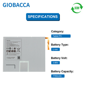 Batería de gran capacidad para tableta de repuesto para Tablet PC Batería de iones de litio 3,86 V 7760mAh - Product Image 2