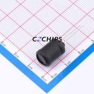 Inductor de Anillo de Color XR9*12-561K-L / Componente de Orificio Pasante (THT), D9xL12mm 560uH 10% 350mA 640mOhm - Product Image 1