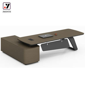 Escritorio Ejecutivo Moderno y Lujoso en Forma de L, Muebles de Oficina Duraderos de Madera para CEO, Jefe, Escritorios de Oficina con Certificación <span class=keywords><strong>CE</strong></span> - Product Image 3