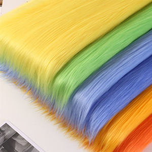 Tissu en fausse fourrure à poils longs de haute qualité, matière douce et moelleuse pour la tapisserie de meubles de luxe haut de gamme - Product Image 6