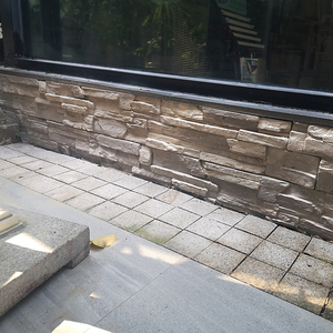 2025 bán hàng nóng không thấm nước nhanh chóng cài đặt sân trang trí PU nhân tạo đá tấm tường đá Bảng điều khiển hiện đại đá nhân tạo - Product Image 6