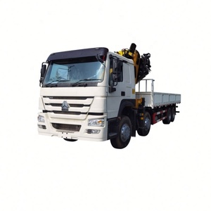 SQZ200 10ton brazo plegable Camión grúa montada grúa hidráulica con piezas de repuesto - Product Image 2