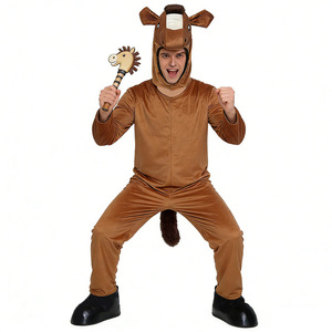 Costume de cheval adulte avec couvre-tête et couvre-pieds pour spectacle sur scène et cosplay - Product Image 3