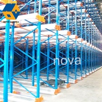 Rayonnage à palettes à commande radio à 4 voies NOVA, robuste, certifié ISO//CE, pour entrepôt frigorifique