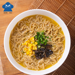 Nouilles Ramen instantanées à haute teneur en protéines et à faible teneur en glucides prêtes à manger Emballage de sac de saveur Tonkotsu de porc rôti Keto - Product Image 1