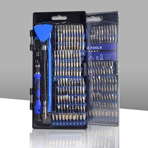 Set di Cacciaviti Manuali Multiuso 124-in-1 con Acciaio al Cromo Vanadio e Impugnatura in Gomma per <span class=keywords><strong>iPhone</strong></span>, Telefoni Cellulari, Computer e Uso Domestico MT-T124 - Product Image 6