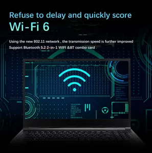 Nhà Máy Bán Rtx3060 6G Chơi Game Máy Tính Xách Tay 16.1 Inch I7 12650H I9 12900H 165Hz IPS Win11 Pro Văn Phòng Kinh Doanh Máy Tính Xách Tay Wifi6 Bt5.2 - Product Image 5