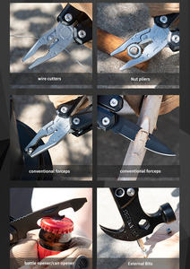 Meilleures ventes <span class=keywords><strong>2021</strong></span> Amz Outdoor 12 en 1 couteau de poche survie sauvetage couteau multifonctionnel avec marteau de sauvetage - Product Image 6