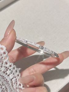 กำไลข้อมือ UM Jewelry เงินแท้ 925 ชุบทอง สำหรับทุกเพศ/ผู้ชาย/ผู้หญิง ของขวัญวันครบรอบ ของขวัญประจำวัน - Product Image 4