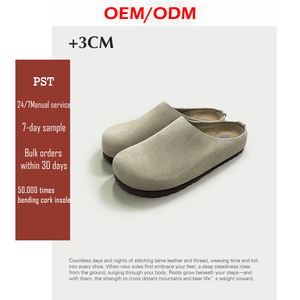 Sandales Birkenstocks en liège souples et légères unisexes pour Muller, usage intérieur/extérieur, livraison rapide, prix de gros, <span class=keywords><strong>vente</strong></span> chaude - Product Image 3