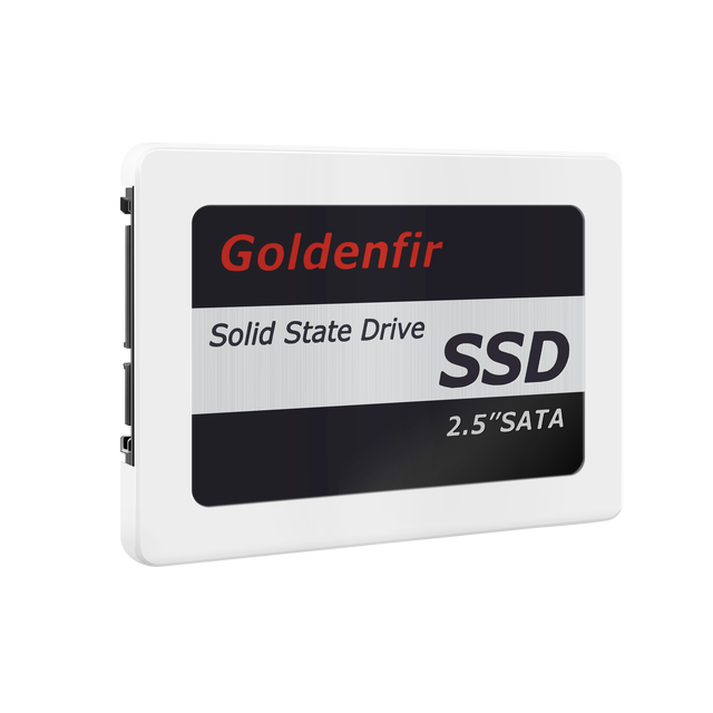 Goldenfir White/Black 250GB 2.5 SATAIII Efficient Transfer Laptop Desktop Internal Solid State Drive
