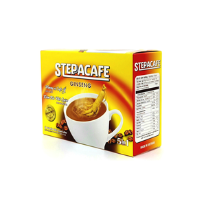 STEPPA Best Seller Premium Mellow Tasted 5in1 Boîte de café instantané Crème de ginseng Emballage Énergie Boost Amélioration de l'humeur Stress - Product Image 1