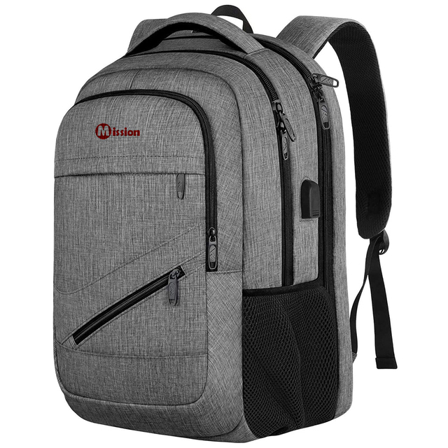Factory Wholesaler Stock Travel Laptop Backpack 17 Inch Business Flight Approved  Waterproof with USB Port 20-39L Capacity