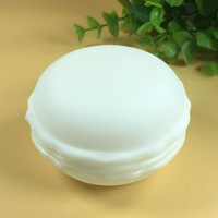 Boîte à bonbons en plastique en forme de macaron en gros, boîte à cadeaux pour fête de mariage, boîte à cadeaux pour macarons, boîte de rangement pour bonbons