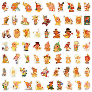 สติกเกอร์ลายกราฟฟิตี้รูปดาวน่ารัก 60 ชิ้น สำหรับตกแต่งโทรศัพท์ - Product Image 3