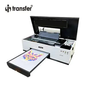 Dtf L1800 Printer Roll Huisdier Film Afdrukken Witte Inkt Circulatie Systeem Papierinvoer Controle T-shirt Print Printer