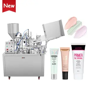Automatic Primer Makeup Cosmetic Cream Soft Tube Filling And Sealing Machine