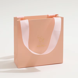 Customized Luxury Ribbon Cord Ring <b>Box</b> Elegant Jewelry Container for Necklaces <b>Earrings</b> Cosmetics Holiday Gift Tote Bags - Product Image 2