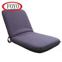 Siège de bateau pliable FOYO de qualité marine, rembourré, inclinable, avec coussin
