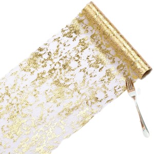 300cm gros or <span class=keywords><strong>chemin</strong></span> <span class=keywords><strong>de</strong></span> <span class=keywords><strong>Table</strong></span> <span class=keywords><strong>Sequin</strong></span> paillettes feuille coloré métallique mince maille <span class=keywords><strong>chemin</strong></span> <span class=keywords><strong>de</strong></span> <span class=keywords><strong>Table</strong></span> pour fête mariage anniversaire noël - Product Image 4