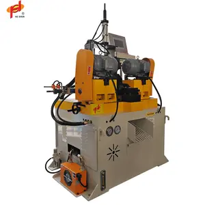 Werkslieferung Doppelkopf-Chamfering-Maschine für Stahlstahlrute für 30 45 Grad
