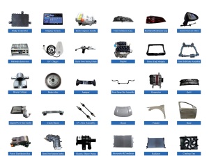 Pièces automobiles chinoises - Pièces de carrosserie. BYD F0, F3, F3R, G3, G3R, E3, E5, E6, <span class=keywords><strong>S6</strong></span>, S7. Pièces automobiles YangWang <span class=keywords><strong>Seagull</strong></span> pour les dynasties Qin, Tang, Song, Han. - Product Image 2