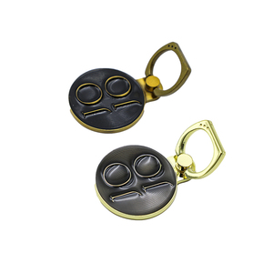 Metallic Custom Logo Adhesive Sticker for Mobile Phone 360°Adjustable Metal Mobile Phone Ring Phone Gripper - Product Image 2