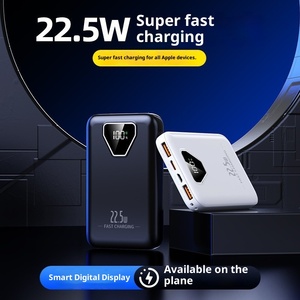 Cargador Portátil Ultrafino de Gran Capacidad (20000 mAh) con Carga Rápida Bidireccional PD de 22.5W y Múltiples Puertos - Product Image 4