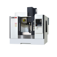 Centre d'usinage vertical CNC industriel VMC 855, commande KND, broche BT40, déplacement de table 800x550x550mm, usage intensif