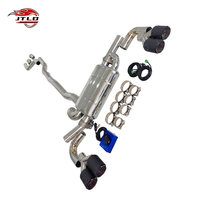 Système d'échappement pour BMW 540i en acier inoxydable, tuyau avant et catback avec embouts doubles ou quadruples