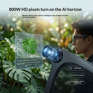 แว่นตาอัจฉริยะ AI รุ่นใหม่ล่าสุด กล้อง AI ถ่ายภาพ แปลภาษา รู้จำวัตถุ สำหรับการโทร ฟังเพลง อเนกประสงค์ - Product Image 3
