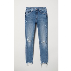 Nuevos Pantalones Vaqueros Rotos de Moda para Mujer, Talla Grande, Elásticos, Ajustados, de Cintura Alta, Azules, Casuales, de Mezclilla - Product Image 4